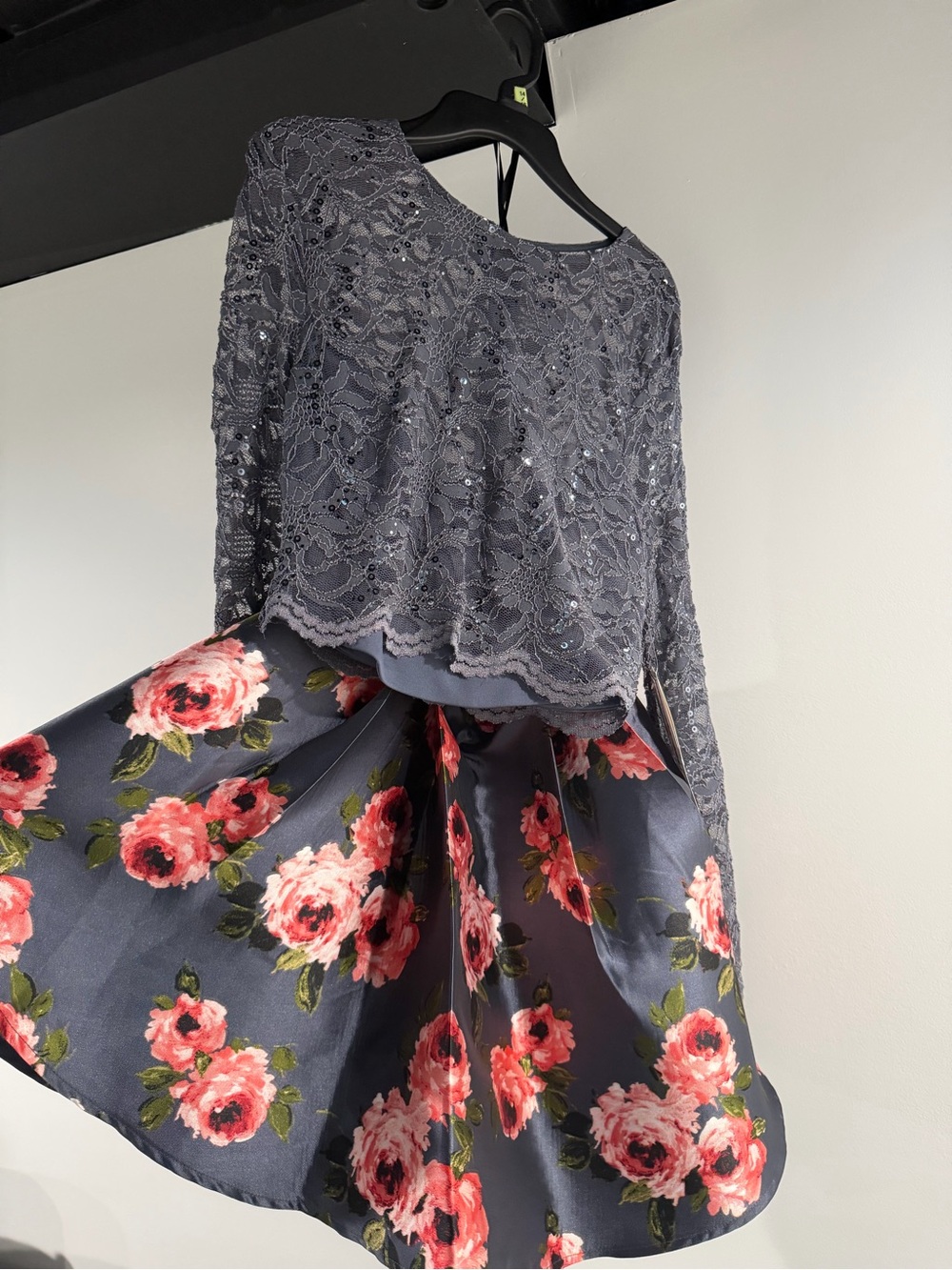 Macy's two piece prom dress